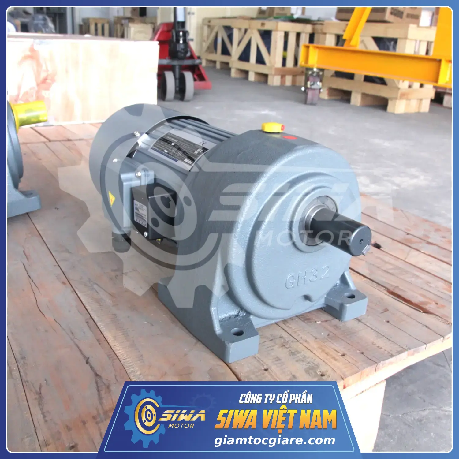 Hình ảnh Motor Giảm Tốc Có Phanh Từ 100W-1